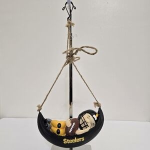 nfl PITTSBURGH STEELERS Timeout Tikes Sleeping‎ Child Hammock Decor Collectible